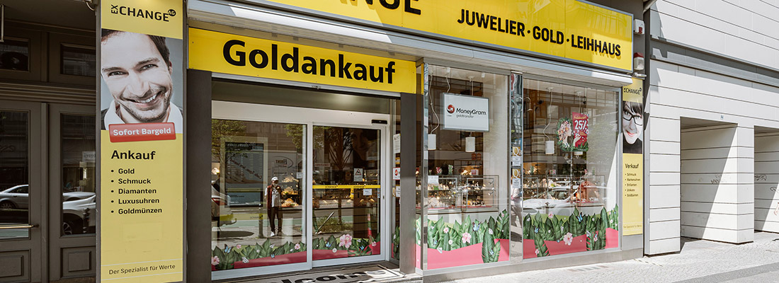 Exchange AG - Ihre Spezialist für Schmuck, Gold und Silber, Luxusuhren und Pfandkredite Exchange AG - Ihre Spezialist für Schmuck, Gold und Silber, Luxusuhren und Pfandkredite