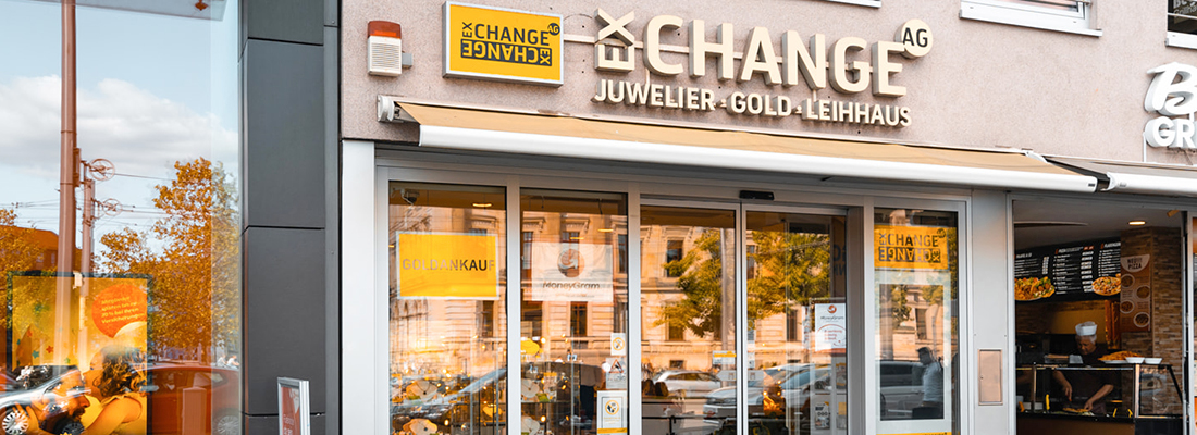 Exchange AG - Ihre Spezialist für Schmuck, Gold und Silber, Luxusuhren und Pfandkredite Exchange AG - Ihre Spezialist für Schmuck, Gold und Silber, Luxusuhren und Pfandkredite