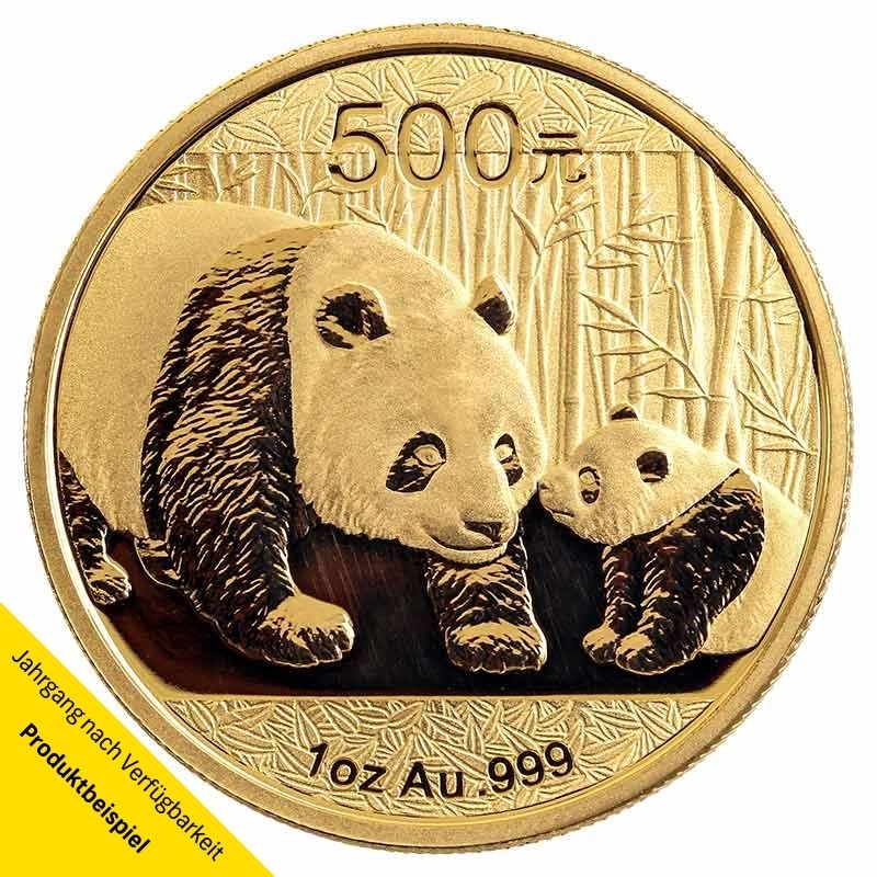 China-Panda-Gold-1-oz-2011-VS Panda 1 Unze - China - Vorderseite