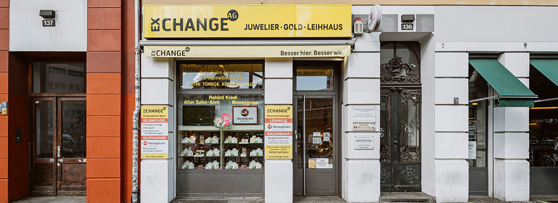 Exchange AG - Ihre Spezialist für Schmuck, Gold und Silber, Luxusuhren und Pfandkredite Exchange AG - Ihre Spezialist für Schmuck, Gold und Silber, Luxusuhren und Pfandkredite
