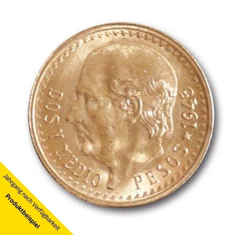 goldmuenze_2-5_pesos_mexiko Goldmünze - 2,5 Pesos - Mexiko | Beispielbild