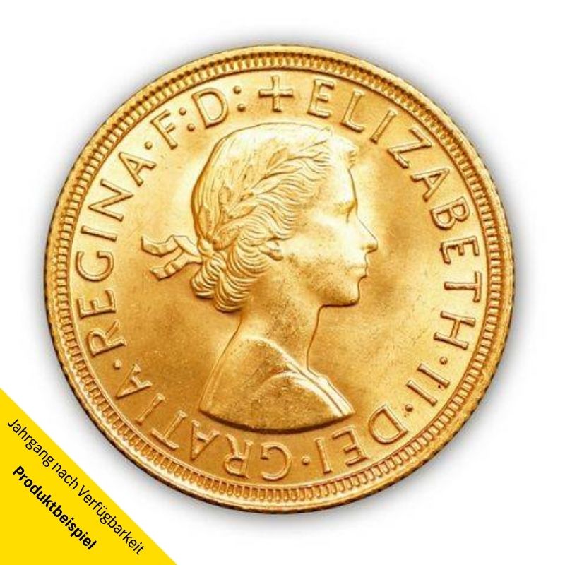goldmuenze_1_sovereign_grossbritannien-vorderseite Goldmünze - 1 Sovereign - Großbritannien - Vorderseite | Beispielbild