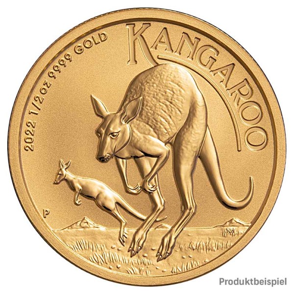 Goldmünze - Kangaroo 1/2 Unze - Australien