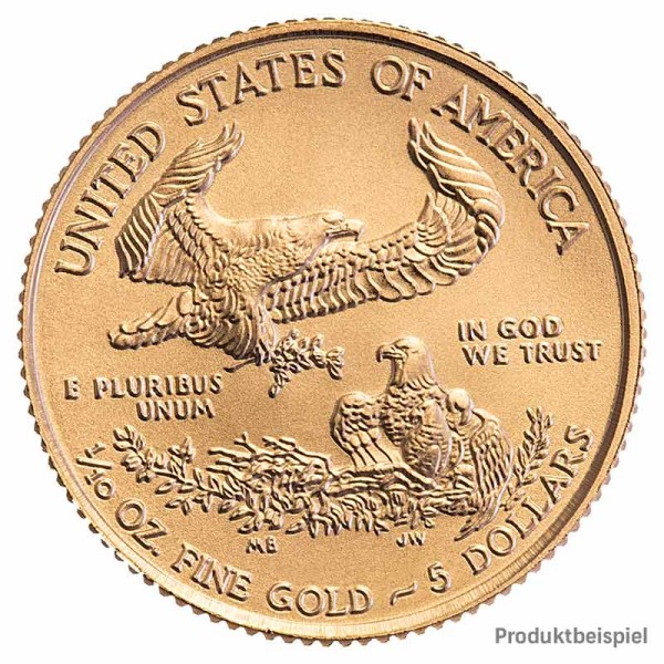 Goldmünze - American Eagle - 1/10 Unze - Vereinigte Staaten von Amerika