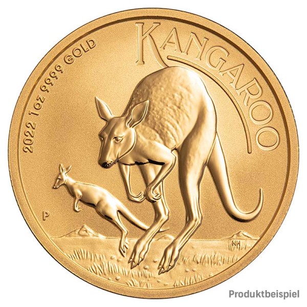 Goldmünze - Kangaroo 1 Unze - Australien | Beispielabbildung