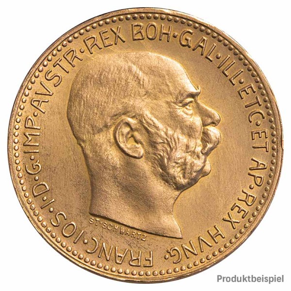 Goldmünze - 10 Kronen Austria - Österreich - Vorderseite