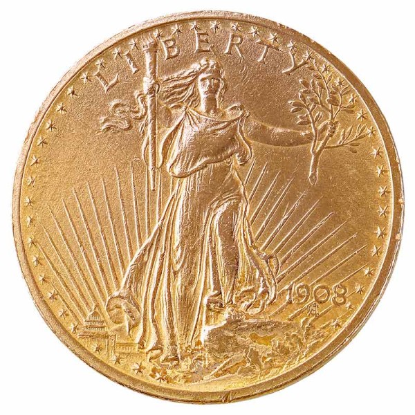 Goldmünze - 20$ St. Gaudens Double Eagle - Vereinigte Staaten von Amerika - Vorderseite | Beispielbild