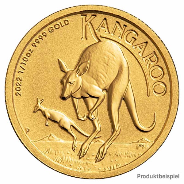 Goldmünze - Kangaroo 1/10 Unze - Australien