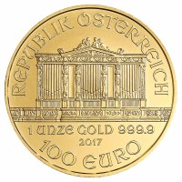 1 Unze Philharmoniker Goldmünze - Österreich - Vorderseite