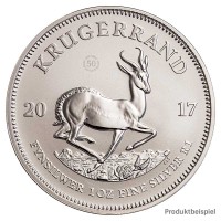 1 Unze Krügerrand Silbermünze - Südafrika - Rückseite | Beispiel