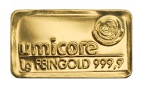 Goldbarren 1 Gramm Feingold | Beispielbild
