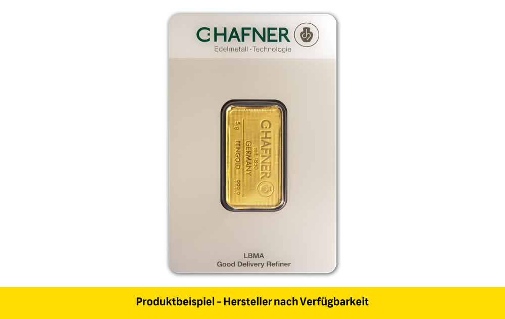 5 Gramm Goldbarren Preis